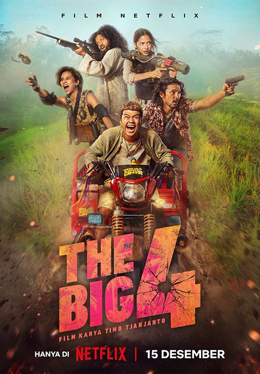 MagicHandz's tweet image. This looks like a fun 2022 left over. 

Now watching #TheBig4 (first viewing)