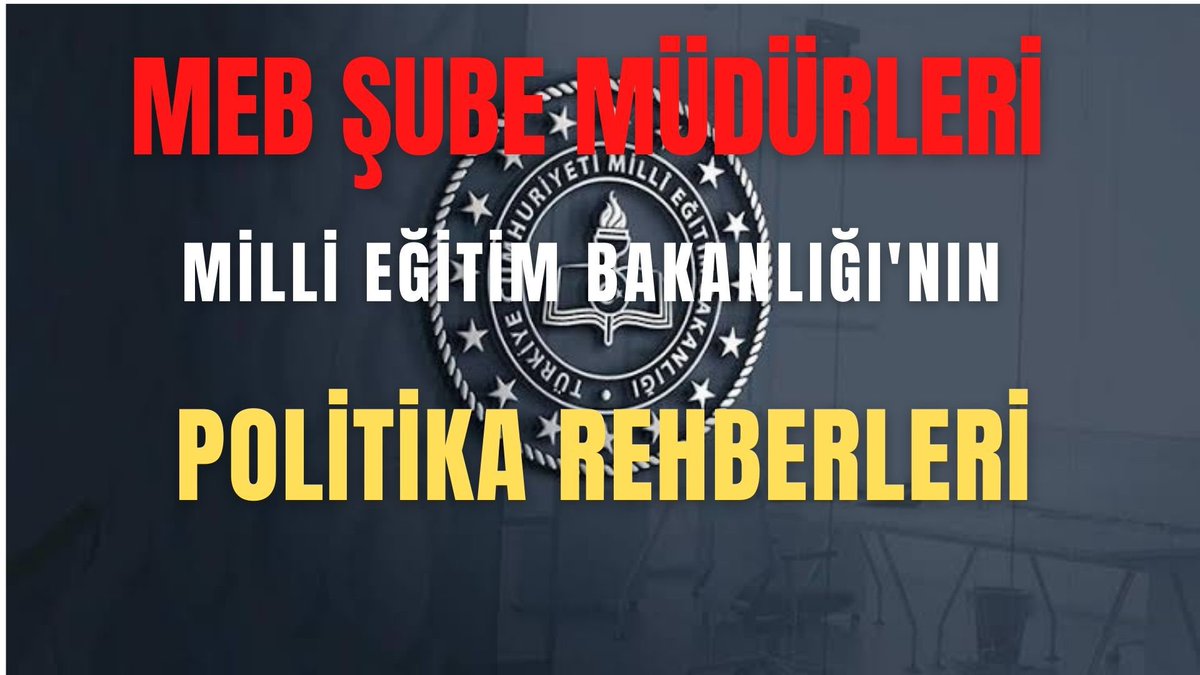 #MebSubeMudurleri ‘nin içinde bulundukları durumda, çalışma barışı ve ücret dengesi açısından bu gün geç kalınmış olabilir ancak yarın daha da geç olunmamalıdır.
<a href="/emrullahisler/">Emrullah İŞLER</a>
<a href="/kamilaydinmhp/">Prof.Dr.Kamil Aydın</a>
<a href="/oerdem42/">Orhan Erdem</a>
<a href="/ikoncuk/">İSMAİL KONCUK</a>
<a href="/AliKevenYozgat/">Ali KEVEN</a>
<a href="/mhpyasarkaradag/">Yaşar Karadağ 🇹🇷🇦🇿</a>
<a href="/yildirimkaya40/">Yıldırım Kaya</a>
@Av_Burcu03