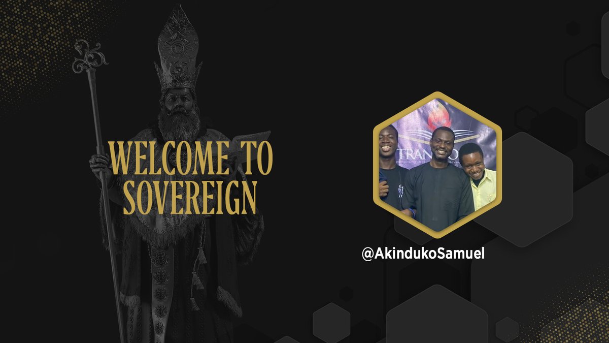 Congratulations @AkindukoSamuel .

You have been accepted into <a href="/TheSovereignNFT/">Sovereign</a>.
