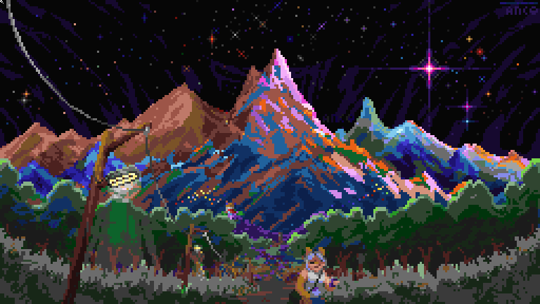windfallapples's tweet photo. Mount Chaos, evening. https://t.co/webiYV47fn