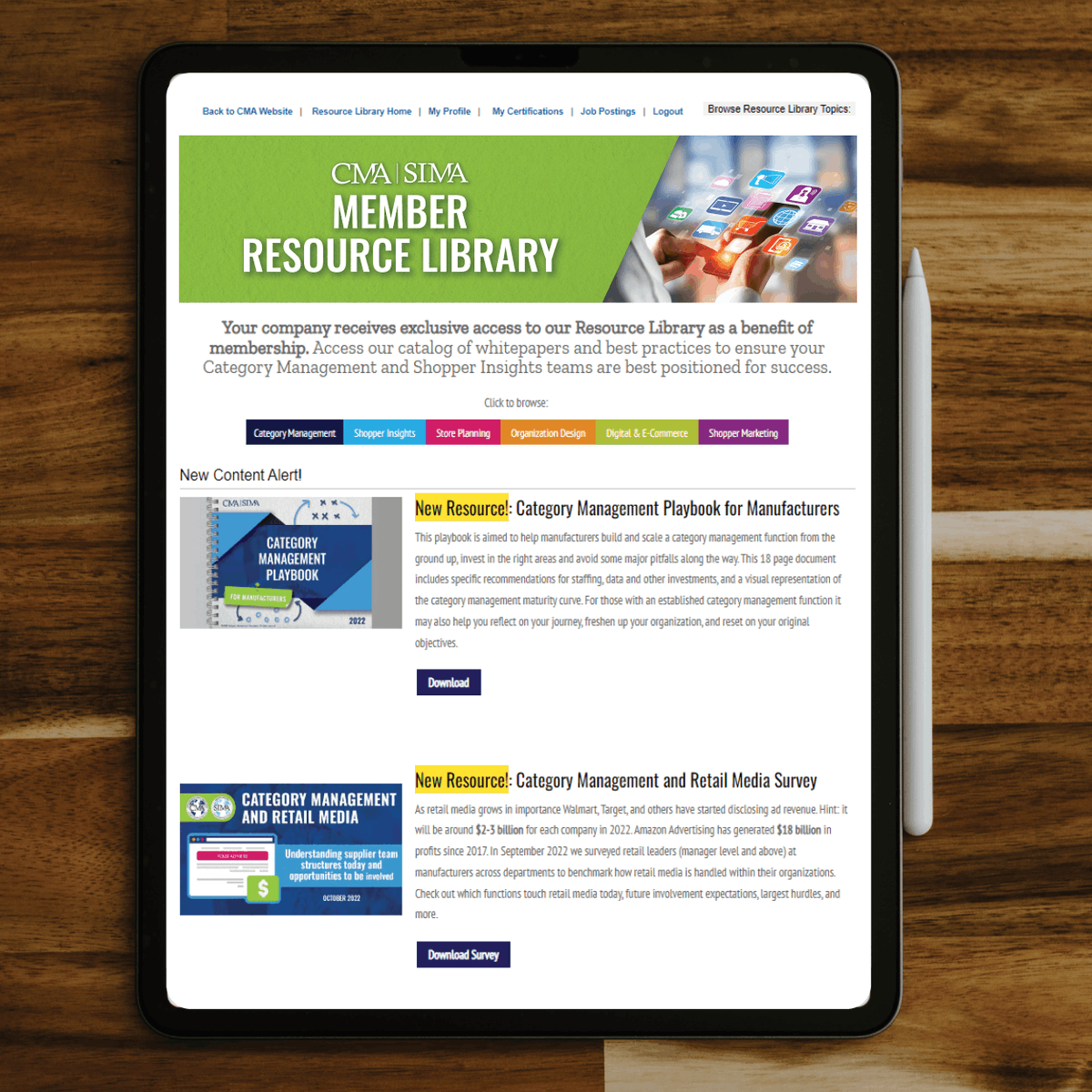 Members of CMA|SIMA get access to our industry-leading Member Resource Library. Including tons of white papers, industry #surveys, exclusive #studies, #resource tools, and #webinars to help set your team up for success.

Preview our most recent content:
bit.ly/3HGGfJR