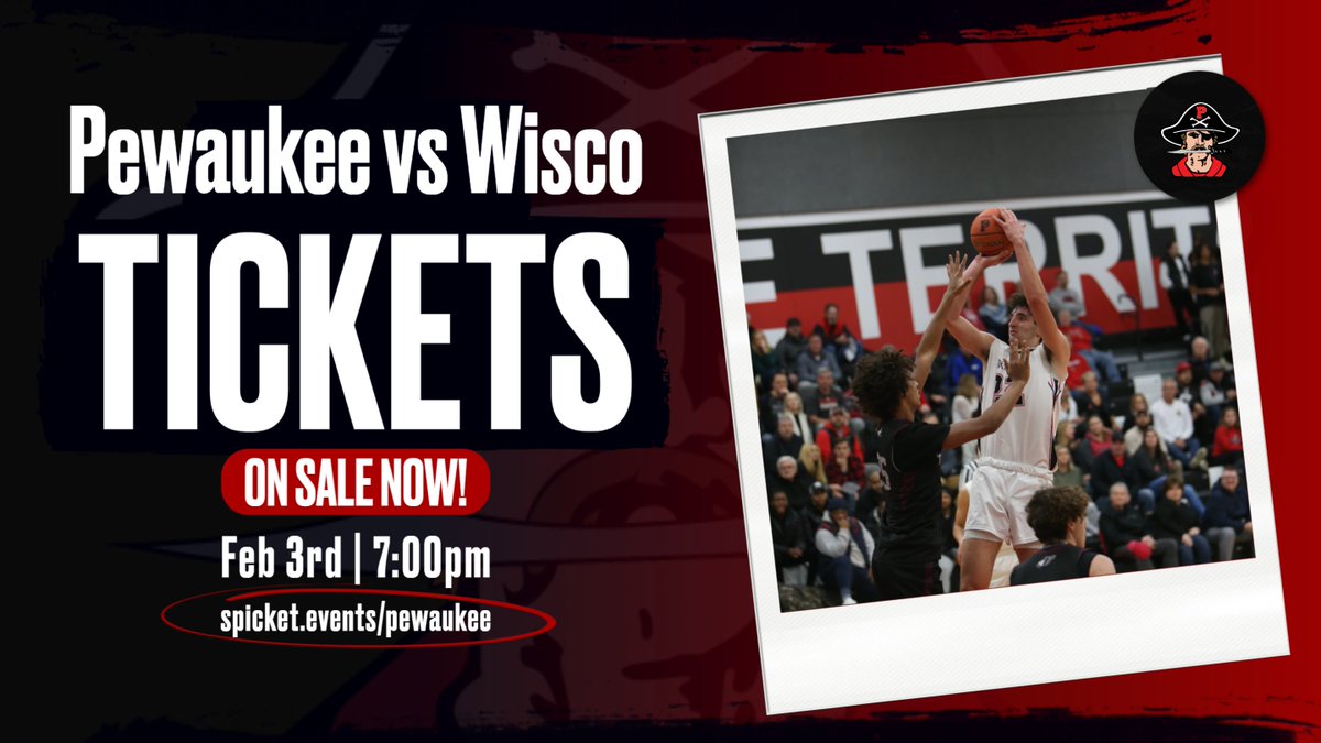 Pewaukee High School (@pewaukeehs) on Twitter photo Just a reminder that tickets can ONLY BE PURCHASED ONLINE for this game on Friday.  
NO CASH TICKETS AT THE DOOR
spicket.events/pewaukee Just a reminder that tickets can ONLY BE PURCHASED ONLINE for this game on Friday.  
NO CASH TICKETS AT THE DOOR
spicket.events/pewaukee