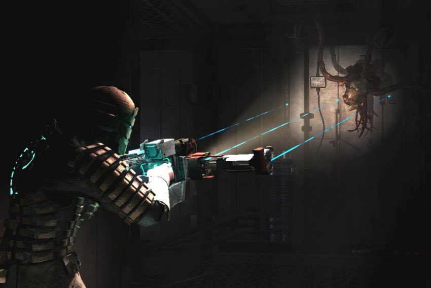 Amber / Berry on X: god i hope the line gun is still as busted in the Dead  Space Remake as it was in the original.  / X