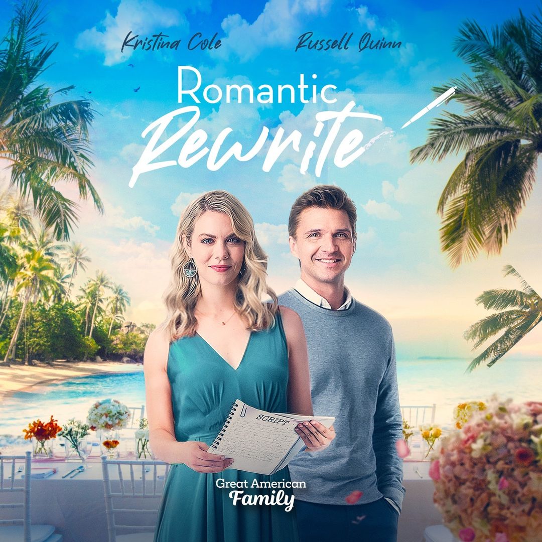 #RomanceRewrite, Our First of Three #GreatAmericanValentines Movies, PREMIERES This Saturday, at 8e/7c, With #KristinaCole & #RussellQuinn on #GreatAmericanFamily! 💕

Romance Rewrite is Produced & Distributed By @ReelOneEnt 

@GAfamilyTV @GAlivingTV #WelcomeHome