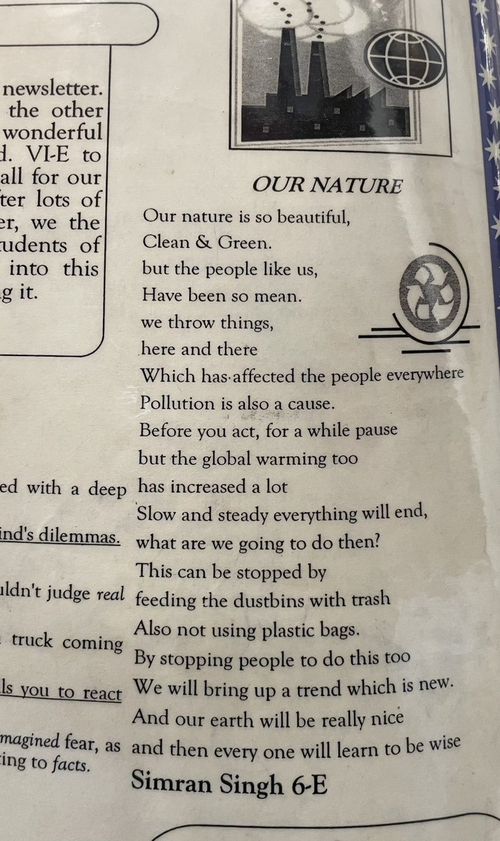 simraan98's tweet photo. Wrote this as an 11 year old 🫢 https://t.co/QEgnWfzIj5