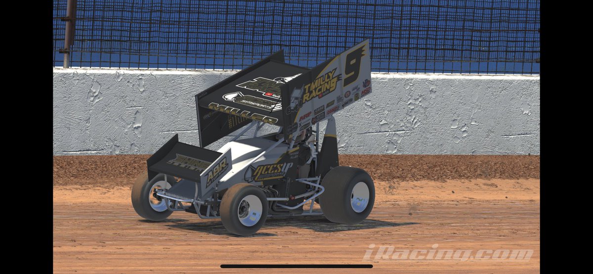 AcesUpSimSports's tweet photo. Tonight we wrap up the @iRacing @WorldofOutlaws Sprint Car Series!  @AcesUpSimSports would like to congratulate @TannerMiller_18 on a fantastic Rookie Season for @ScottDThomason Racing!!  Good luck tonight buddy!  Git It!  Catch all the action tonight on @dirtvision https://t.co/wRZYxXCYfz