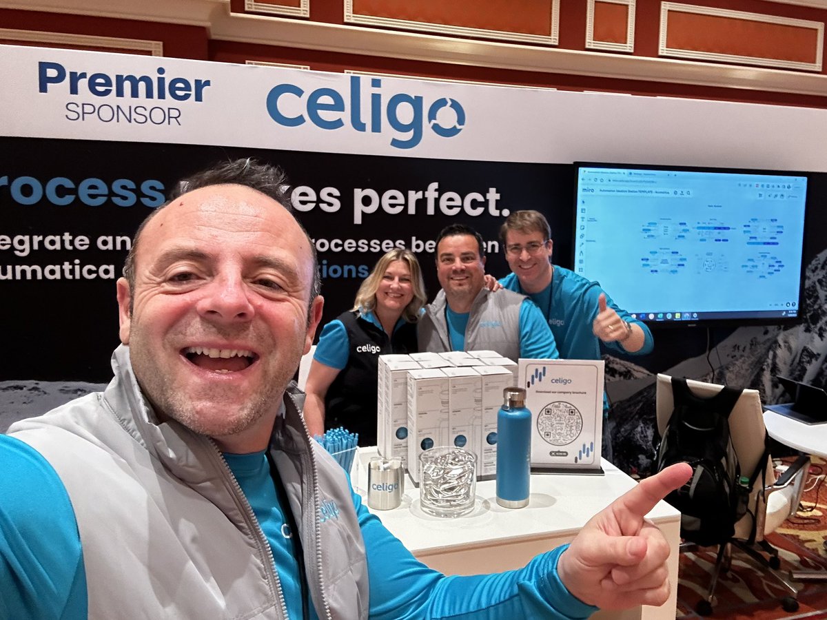 fredstem's tweet photo. #acumaticasummit is on! Come to our booth and discuss automating your business processes between Acumatica and all your SaaS applications. 
#celigo @celigoinc https://t.co/JMk8ti7aAi