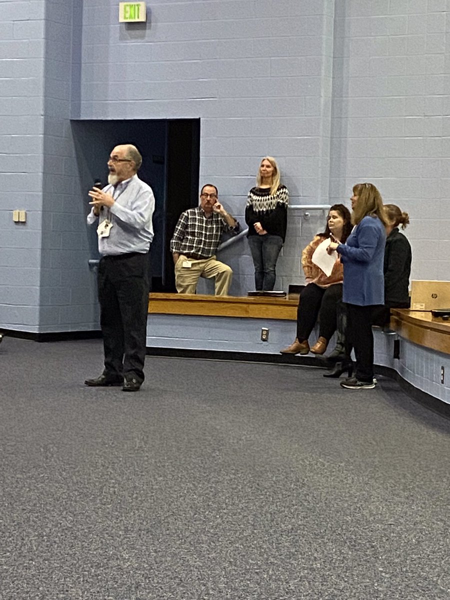 CaitieBucholz's tweet photo. A great start to #VBPLAD with @SammiBetham and @VBbehaviorists! Speaking to our amazing bus drivers about ways to incorporate the @PBIS4VB framework on the bus 🚌 Excited to use #PBIS system-wide! @Mr_Moss757 @LMcMahonVB https://t.co/eLU3RvncI0