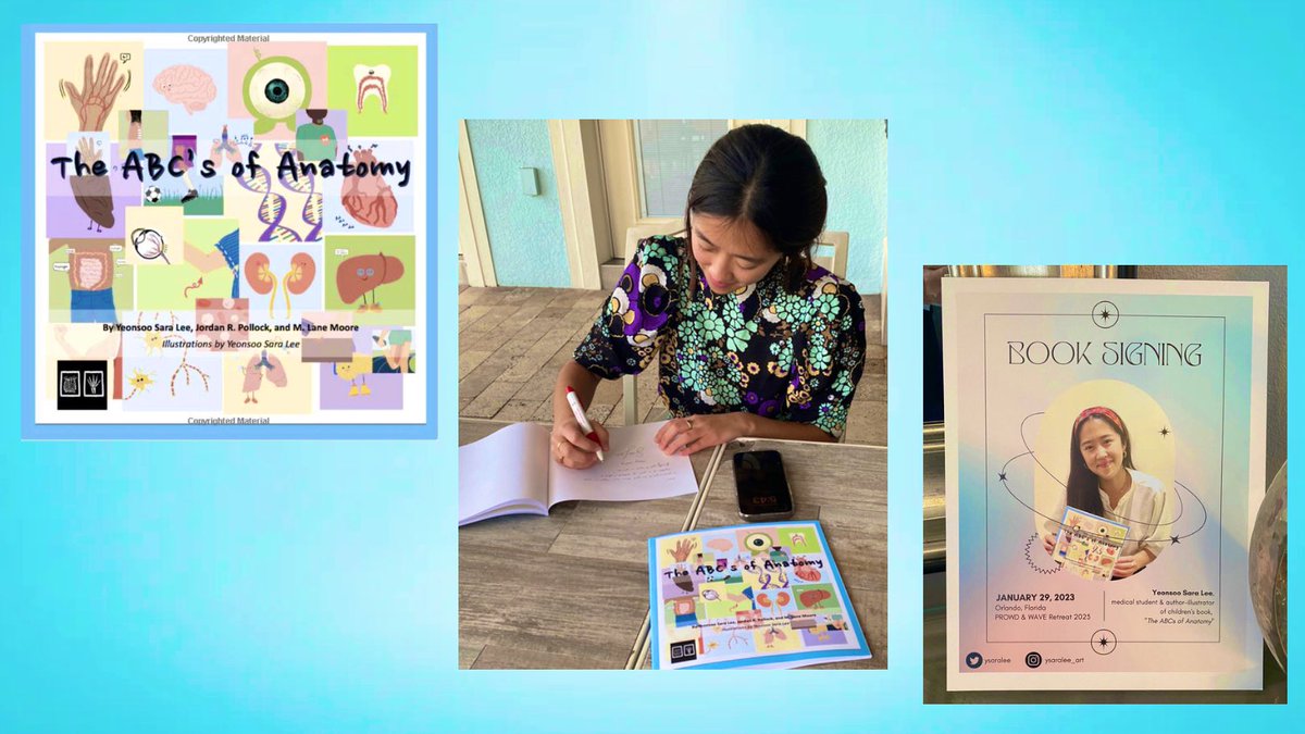 AmyOxentenkoMD's tweet photo. So #PROWD to have @MayoClinicSOM student @ysaralee at a book signing for her book #TheABCsofAnatomy.
She represents the best of @MayoClinic!
Lucky is the #Urology program that matches her in #Match2024!
#WAVEoftheFuture
#SheLeadsHealthcare https://t.co/p76SpMegLv