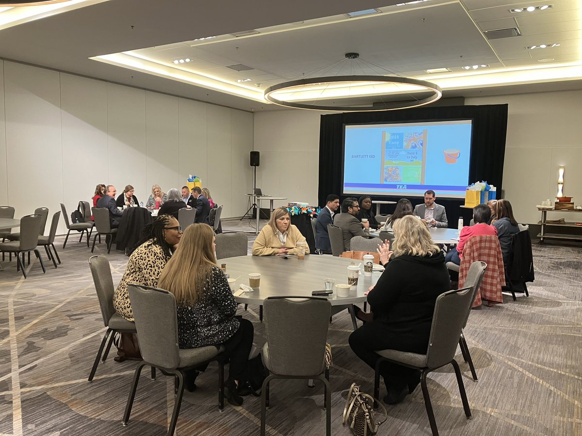 alexandersc95's tweet photo. What a great way to start the 2023 TASA Conference. A big shout out to the ADSY PEP Summer teams that stopped by this morning to grab breakfast and chat about the importance of summer learning. @tasanet @pbtisd @lytleisd @VictoriaISD @AldineISD @grandprairieisd @EducateTexas https://t.co/2kpnGuySmR