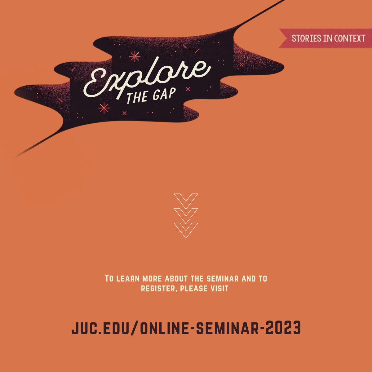impacttheu's tweet photo. Explore the Gap: Stories in Context is a FREE online seminar presenting on topics of biblical history, geography, and culture.
* February 3 at 7:00pm–10:00pm EST
* February 4 at 9:00am–1:30pm EST
To register: https://t.co/5fmhe3E4gJ
#linkinbio #jucseminar #explorethegap https://t.co/Ii2PeWACkw
