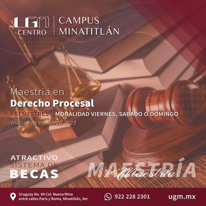 UgmMinainfo's tweet photo. #UgmMina #Inscripciones2023 #maestrías
👌 Atractivo sistema de becas en el nivel maestría, inscríbete y forma parte de UGM MINA👏✌️
¡Contáctanos!
 WhatsApp https://t.co/E4CYjbbKyf https://t.co/W6YPQx4yMf