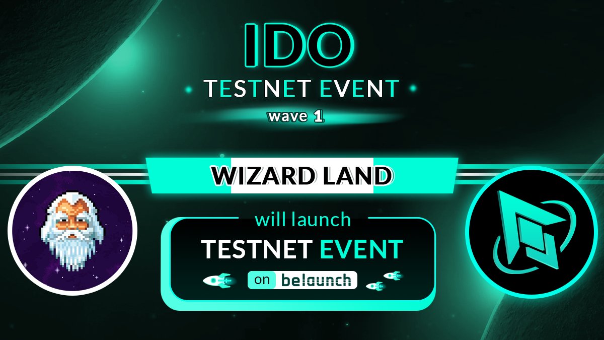 Thank you <a href="/BeLaunch_/">BeLaunch</a> ! 🚀 🧙‍♂️

Wizard Land project NFT from SUI who participated in the testnet pool that was held by Belaunch 

31 January 2023! 🪄 👀
Make sure not to miss this moment 🪄

dev-sui.belaunch.io/launchpad/63d7…

#WizardLandSUI #BeLaunch #SuiNetwork