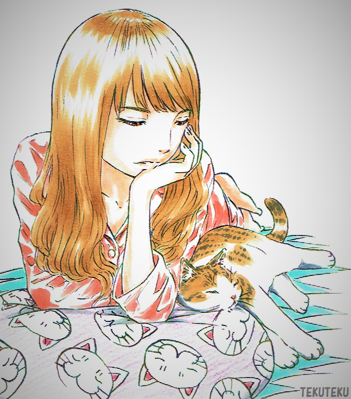 「眠れない なら寝なきゃいい  とはいかず #川柳 #illustration #」|TEKUTEKUのイラスト