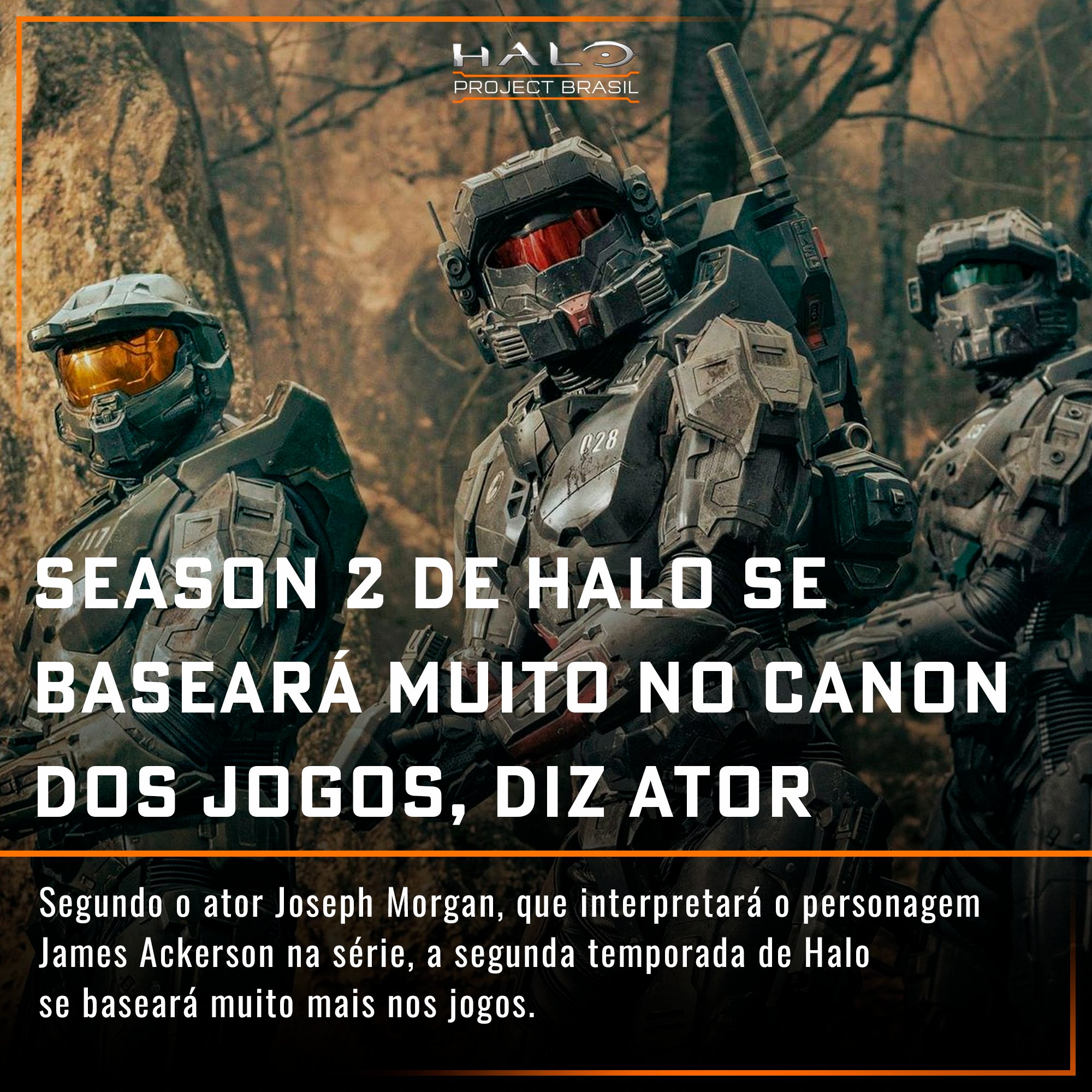 Halo Project Brasil on X: Ator de Halo diz que a Season 2 se baseará no  canon dos jogos e terá uma semelhança com The Last Of Us Os roteiros são  incríveis.