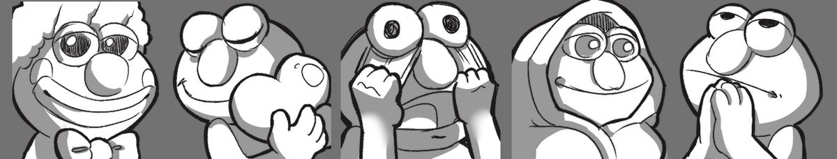 _kirtome's tweet photo. WIP Elmo (Pepe Style) Emotes <3
#emotes #twitchemotes #emoteartist #designtwitch #opencommissions https://t.co/lrasc4EKTi