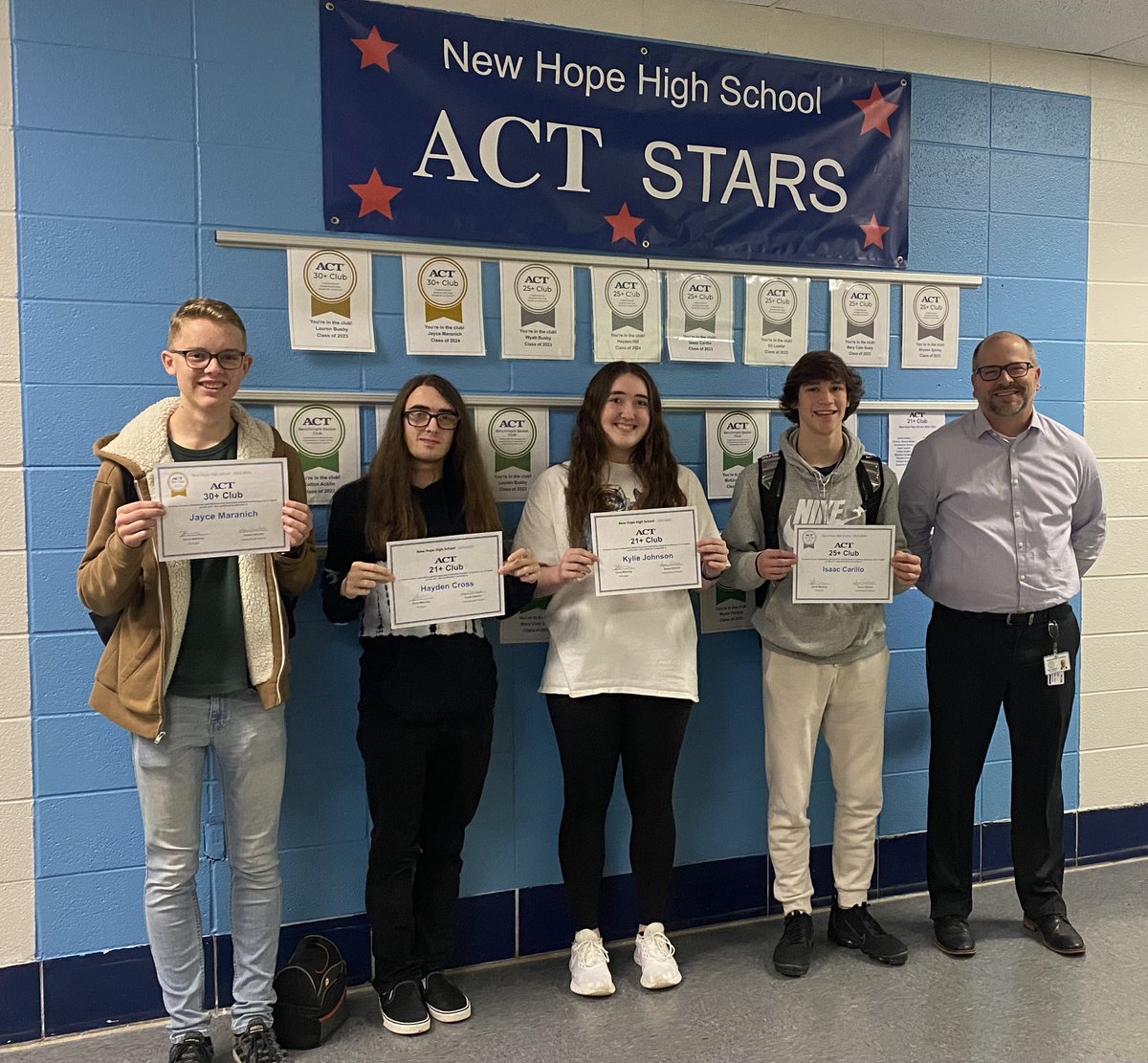 Congratulations to these NHHS ACT Stars for their most recent ACT accomplishments! <a href="/NHHS_Indians/">New Hope High School</a> @coyhg <a href="/fryans3/">Franetta Hill Ryans, Ed. S, CLAS CIL</a> <a href="/CarlaJBates1/">Carla J Bates</a> <a href="/MadCoSchools/">MadCoSchools</a> #ThePowerOfUs