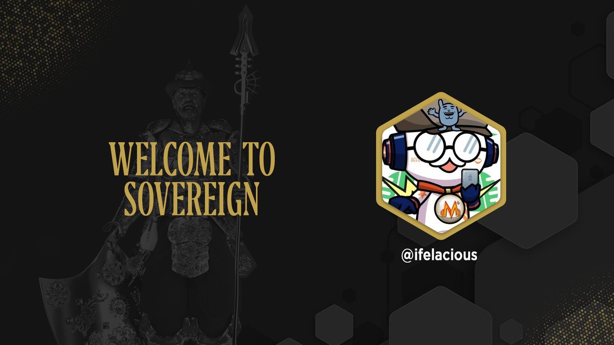 Congratulations <a href="/ifelacious/">Ifelacious (Ø,G)</a> .

You have been accepted into <a href="/TheSovereignNFT/">Sovereign</a>.