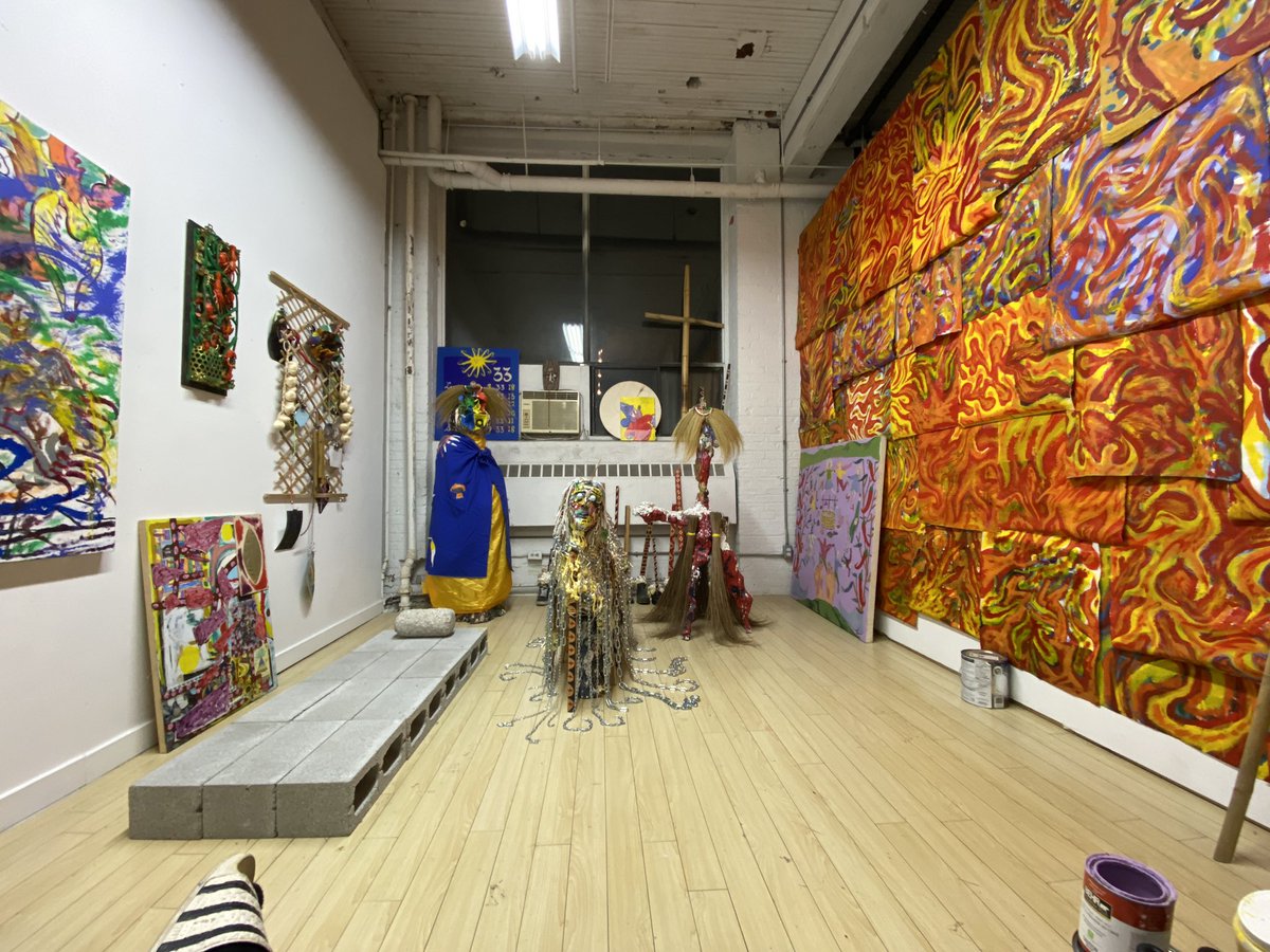 Studio view, January 30, 2022