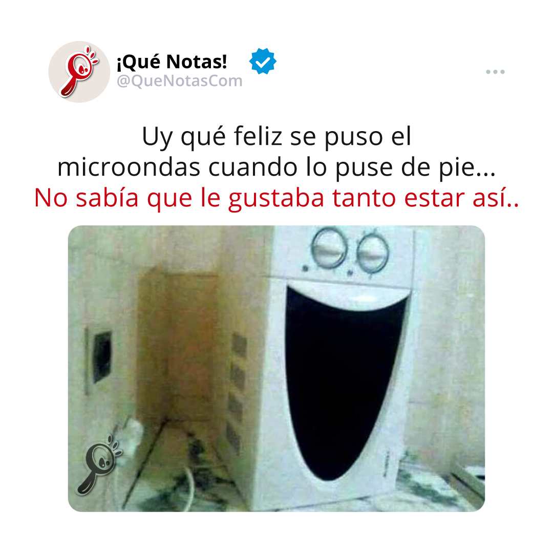 QueNotasCom's tweet image. jajajaja

#QuéNotas #memes #meme #instagood #follow #memesenespañol #Micro #electrodomésticos #feliz