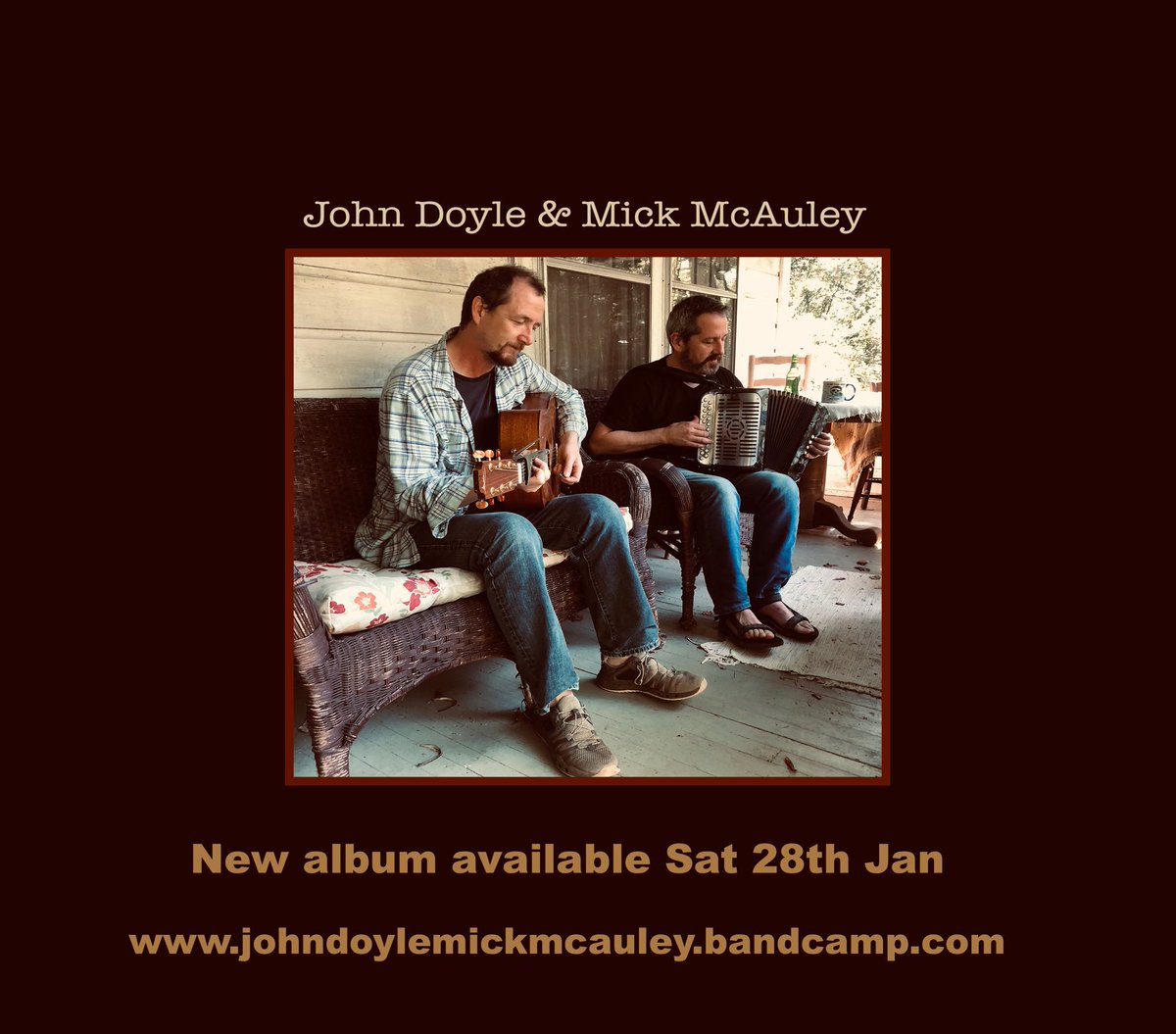 New release available on bandcamp! Loved making this record- hope you all enjoy it!
johndoylemickmcauley.bandcamp.com #irishmusic #newirishmusic #johndoyle #mickmcauley #irishtrad