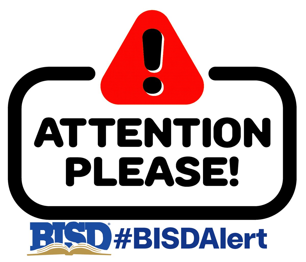HHSBuffNation's tweet photo. #BISDAlert Due to the changing weather conditions, BISD will release HS students at noon, MS students at 1 p.m., and ES at normal time (3:35 p.m.) today, Mon., Jan. 30.
View complete message https://t.co/YnTF6JZg9T https://t.co/MBtgorqzeu