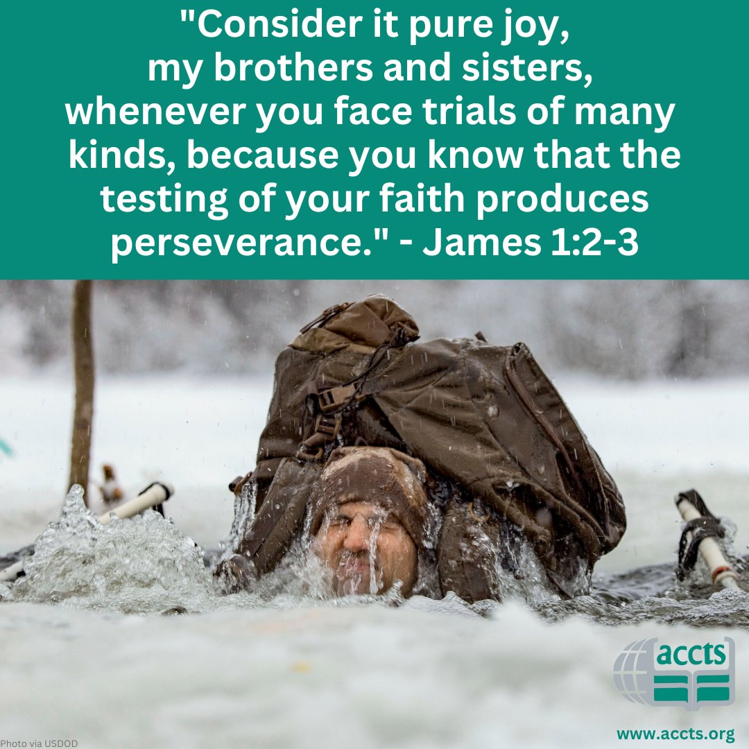 Military Christians, persevere in all things!  

#military #ministry #Christian #persevere #faith #Jesus