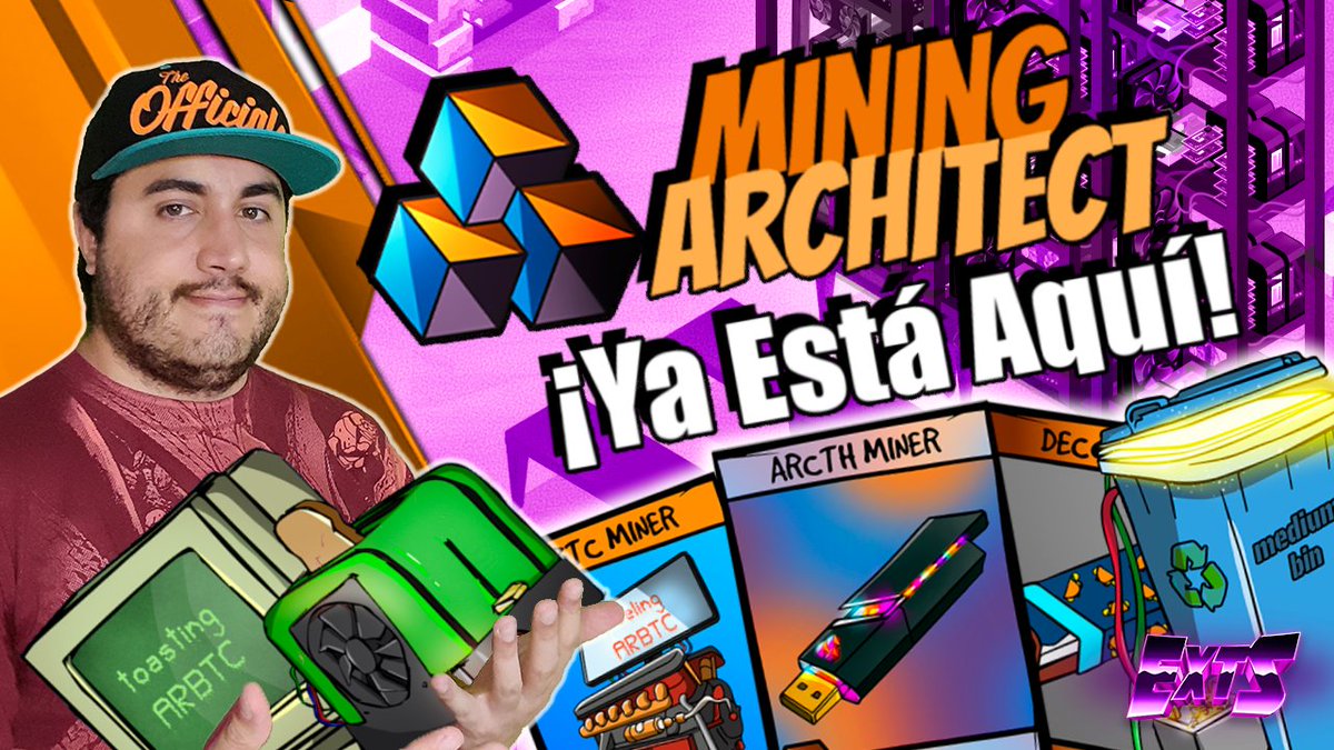ExtraTutos's tweet photo. Arrancó @MiningArchitect en @WAX_io!
MA es un juego de minería virtual donde podrás conseguir tokens y cambiarlos por criptomonedas como Bitcoin entre otras...!

➡️Cómo Jugar: https://t.co/g0Mh9mt42O

#WAXNFT #Staking $WAXP #NFT #NFTs 
 #WAX #miningarchitect #blockchain #BTC https://t.co/k4i23GtTZk