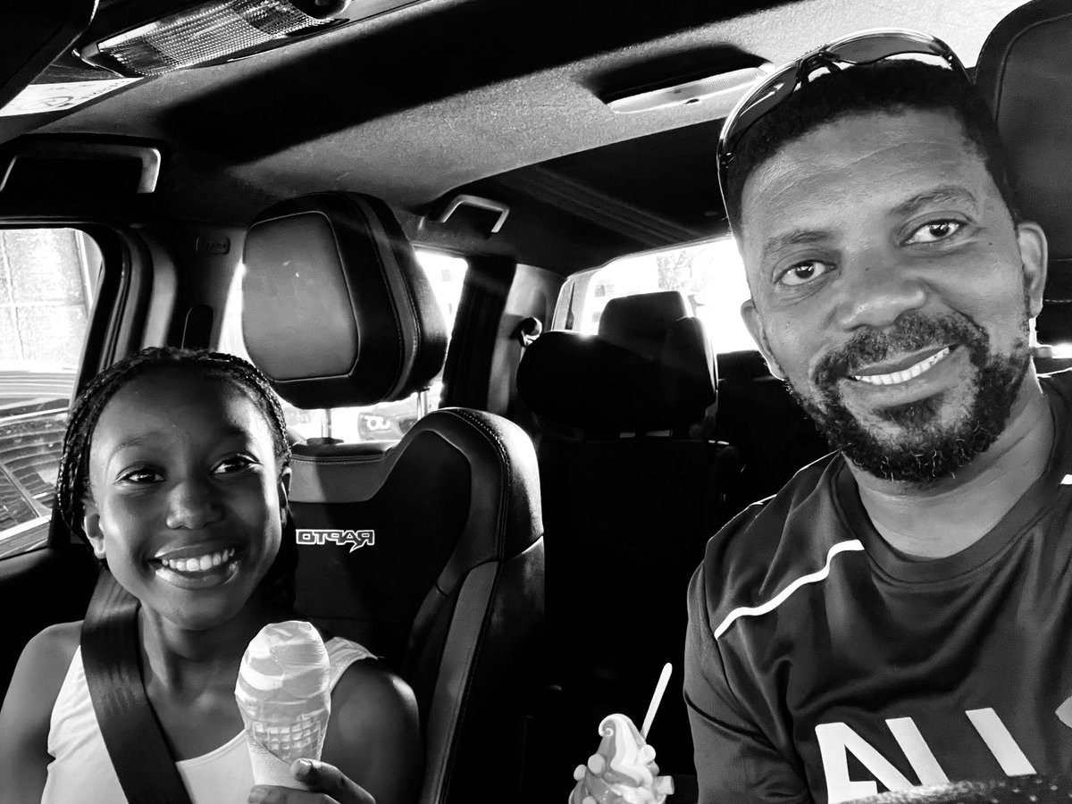 TumeloSole's tweet photo. Ice cream date with my dad @tumisole post #Ballet class 🍦😋

Topped it up with a ride in a @FordSouthAfrica #RangerRaptor https://t.co/DnrmYx5U0D