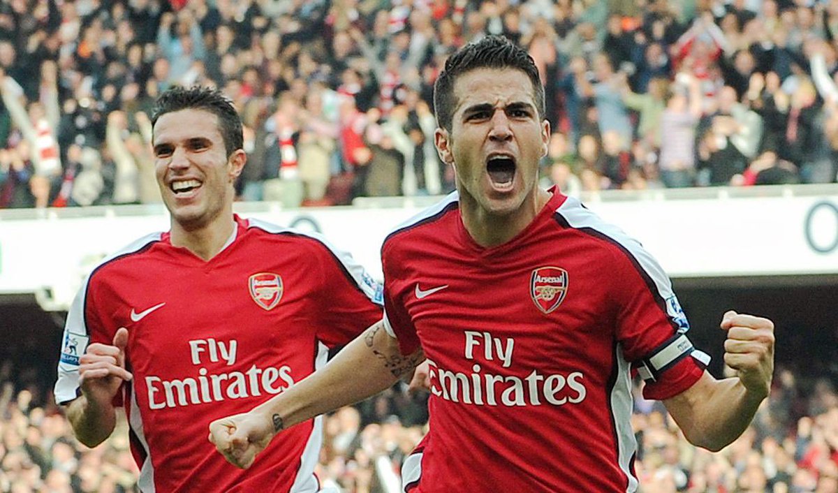 ArsenalFanFocus's tweet photo. Favorite Arsenal Memory: 2009…Cesc Fabregas brace, in under two minutes, against Tottenham 
When did you start following @Arsenal and why? The Invincibles https://t.co/GqaPCHJGBN