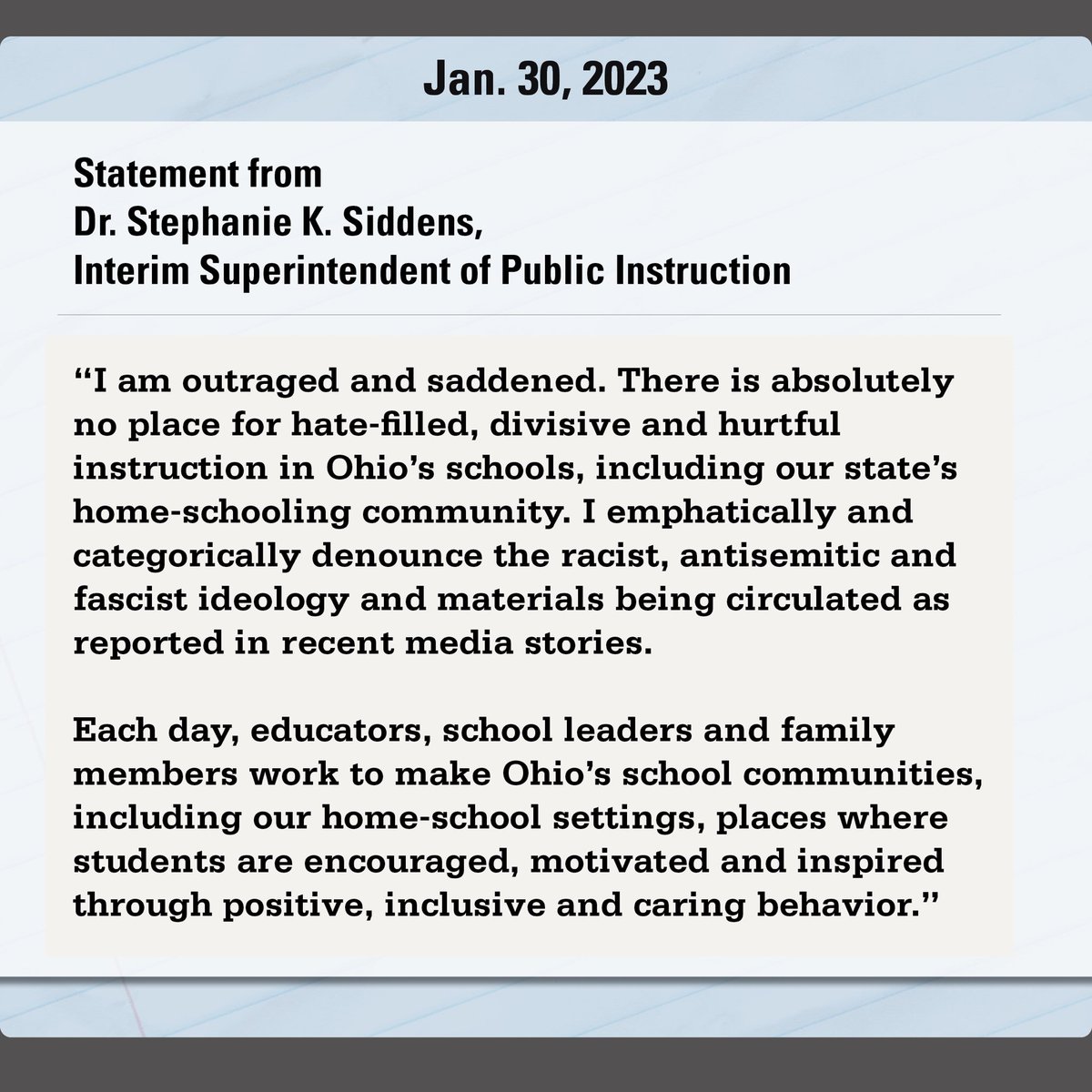 State Board of Education of Ohio (@sboeohio) on Twitter photo 