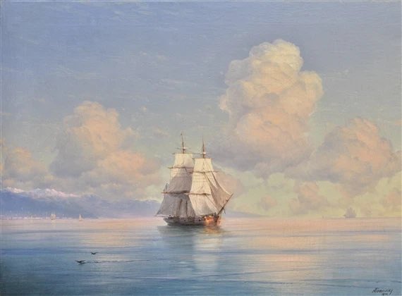 Gm ☁️✨

‘Ship off the coast’
Ivan Aivazovsky

He was a nineteenth-century Russian Romantic painter known as one of the greatest masters of marine art.

Check out the bot dedicated to sharing his work @aivazovski_art 

His work is amazing 🙌🏻✨