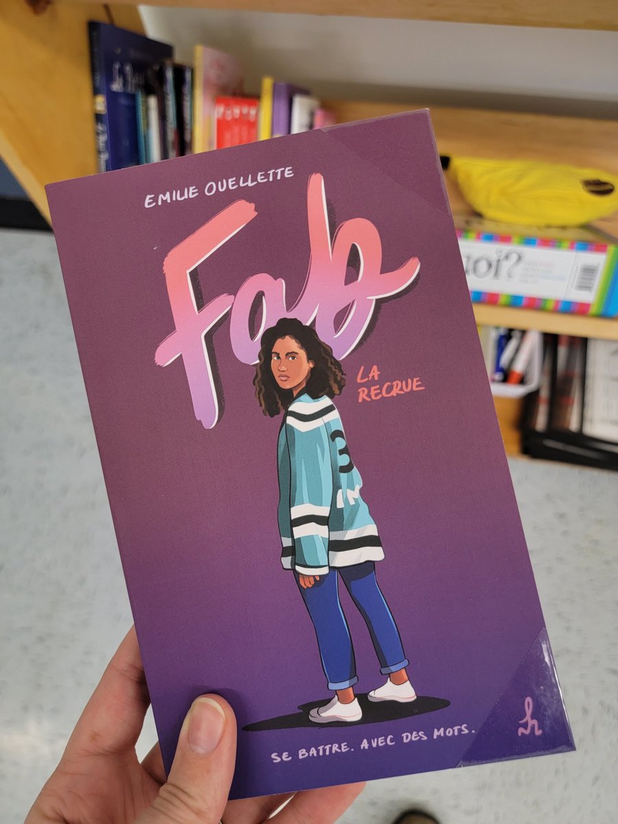 Jour 1: I'm looking forward to reading this novel: Fab by @EmilieOuellette recently purchased for our FSL classroom library 📖 #TVDSBLiteracy @TVDSBFSL @TVDSBLiteracy