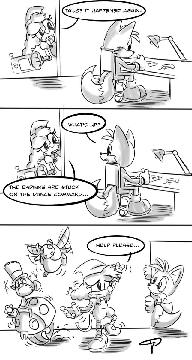 Zikkeboi's tweet photo. A short comic by @msp169 and art made by me. I thought the idea was funny and decided to draw this one out. It's good practice methinks. https://t.co/cdawPv35pX
