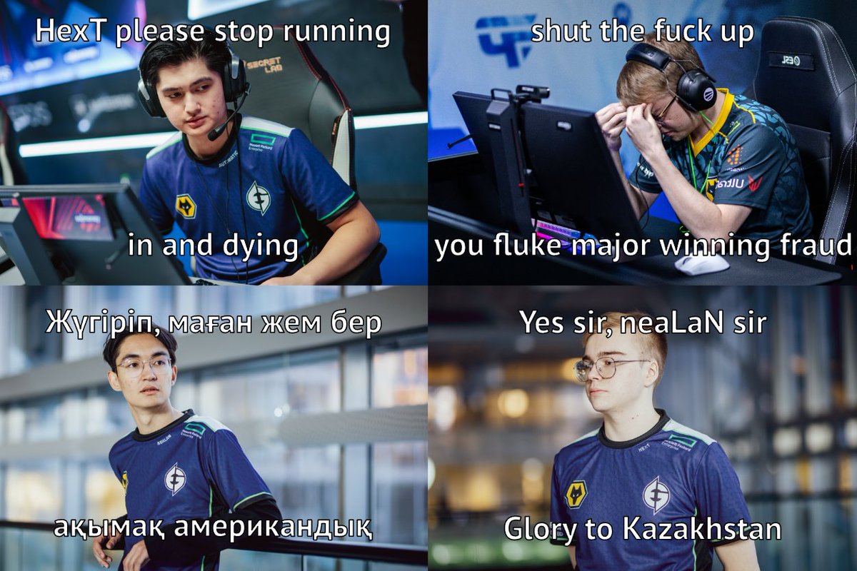 ScoobsterCS's tweet image. Evil Geniuses behind the scenes comms