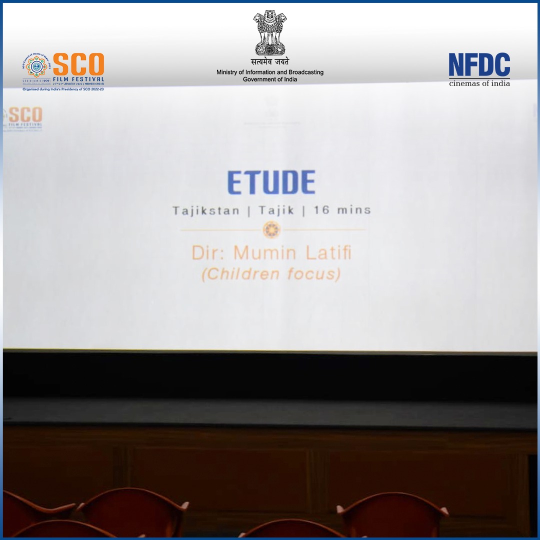 nfdcindia's tweet photo. Glimpses from the screening of "Etude" - the "Children Focus" film from #Tajikstan during #SCOFilmFestival
#SCO #childrenfocus #filmfestival #India #Mumbai #NFDC #NFDCIndia #screening https://t.co/ekTP18QsVV