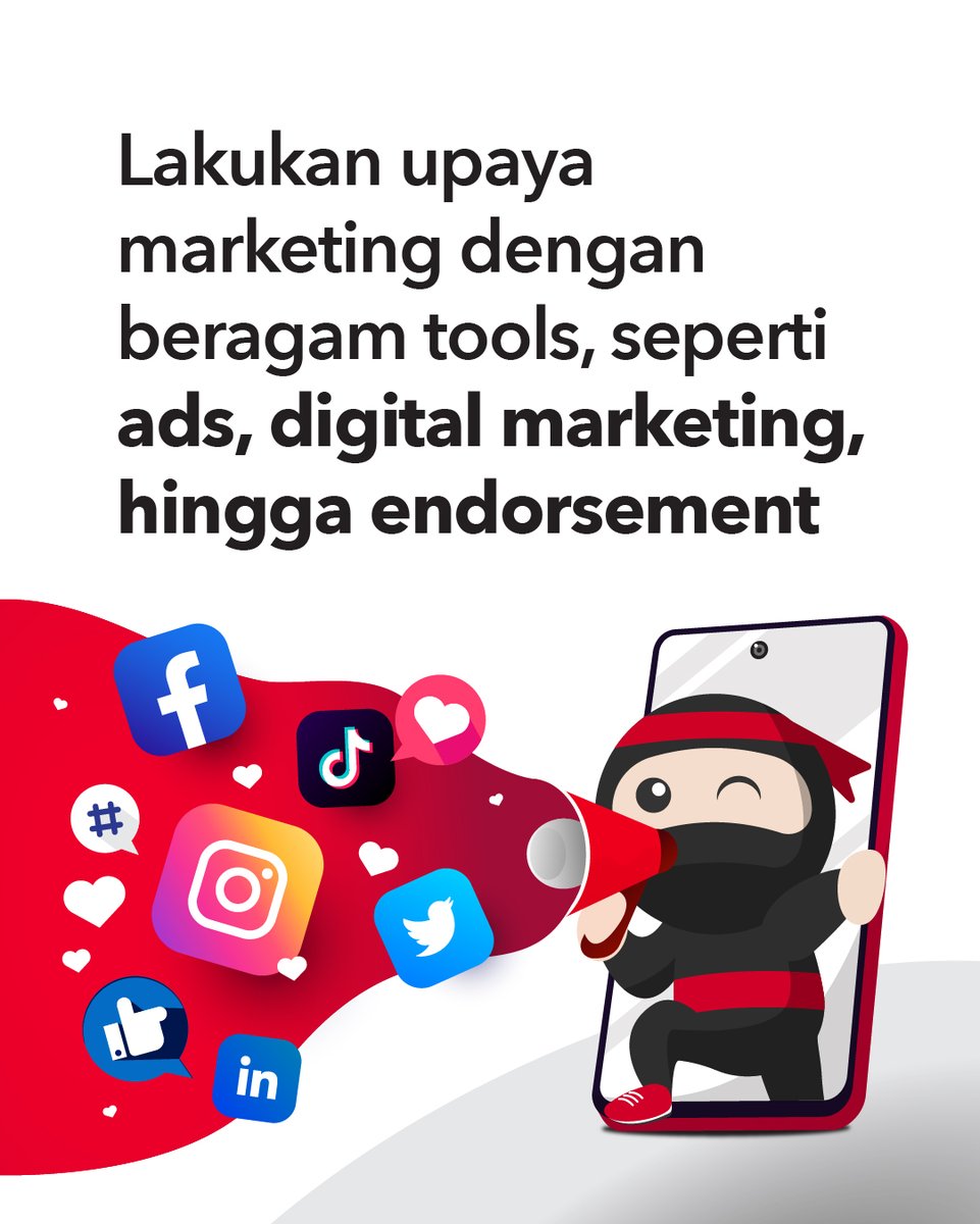 ninjaxpress_id's tweet photo. Persaingan itu wajar, tapi bagaimana caranya biar produk kamu yang jadi nomor satu Teman Ninja?
#NinjaXpress #BlogNinjaXpress #SiapBantuSampaiTujuan #BlogNinjaXpress #TipsBisnis #TipsBranding #TipsPromosi #TipsMarketing #UMKM https://t.co/77hkJsU6kt