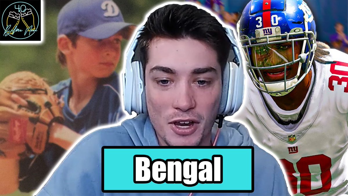 New episode of the 40 Before Noon Podcast with <a href="/BengalYouTube/">Bengal</a> 

We talk about his sports background, life before YouTube, and he even quizzes me on American Geography lol.

Watch/listen on Spotify: open.spotify.com/episode/35v1sW…
Listen on Apple Podcasts: podcasts.apple.com/mt/podcast/ben…