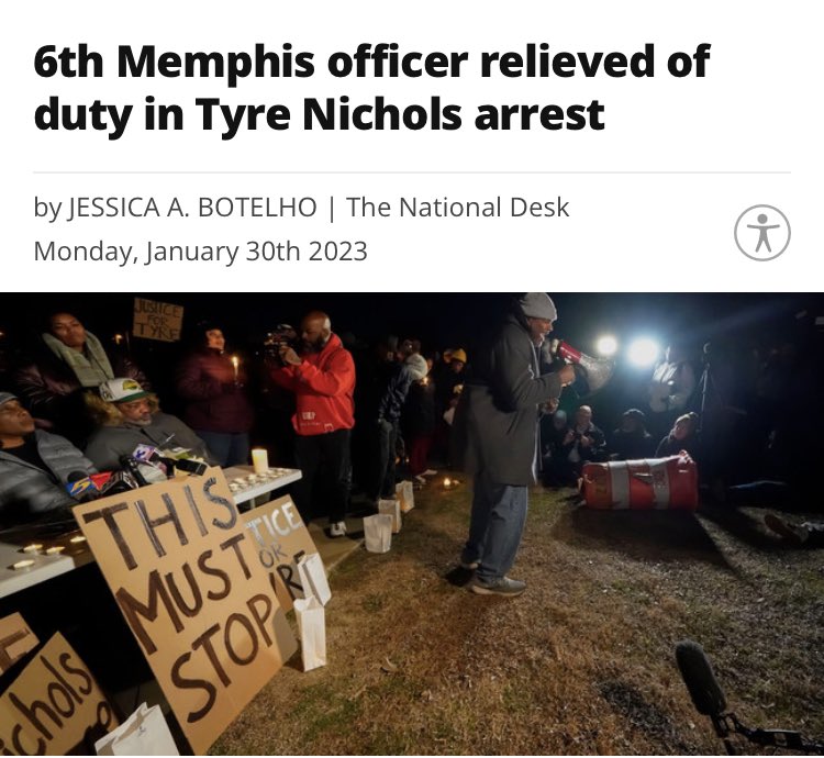 DynastyBuildHer's tweet image. But will he be arrested &amp;amp; charged?? #JusticeForTyre #TyreNichols #6Down #WhosNext #LockThemAllUp