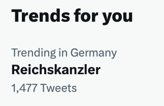 hashtag_lord's tweet photo. Ich war kurz beunruhigt, dass ich etwas Entscheidendes verpasst habe. #Reichskanzler https://t.co/iB7G7n1lXv
