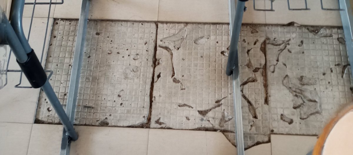 KarlyKheyly's tweet image. Some classrooms in the Ghana Institute of Journalism (GIJ/UNIMAC) are in poor states. Some classes have broken tiles which haven't been fixed yet. If care is not taken when entering these rooms, you might end up  falling. @TDzineku @kodwoboateng #mediacourse