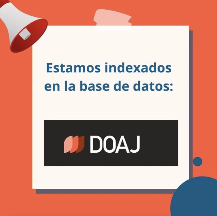 La Revista de Nutrición Clínica y Metabolismo ha sido indexada en la base de datos DOAJ!

Gracias a todos los autores y lectores que nos ayudan y motivan a hacer una publicación de excelente calidad 💯
#rncm #nutricion #metabolismo