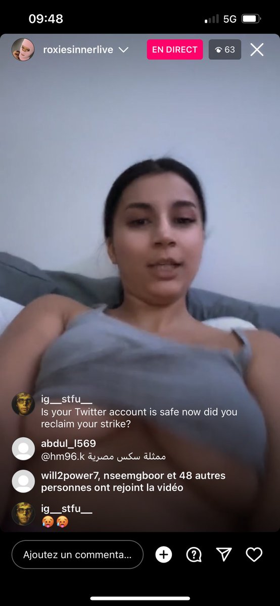 maxXx 🫶🏼 on Twitter: "@TheRoxieSinner last night on his live IG hahaha gvng gvng 🫶🏼🫶🏼🫶🏼"