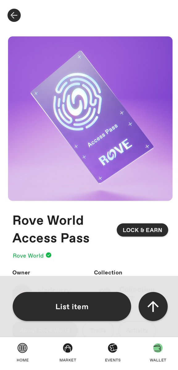Vlad_curry's tweet photo. Just got my @RoveWorldApp Access pass. LFGGGG!!!!! https://t.co/nIFowlzP4T