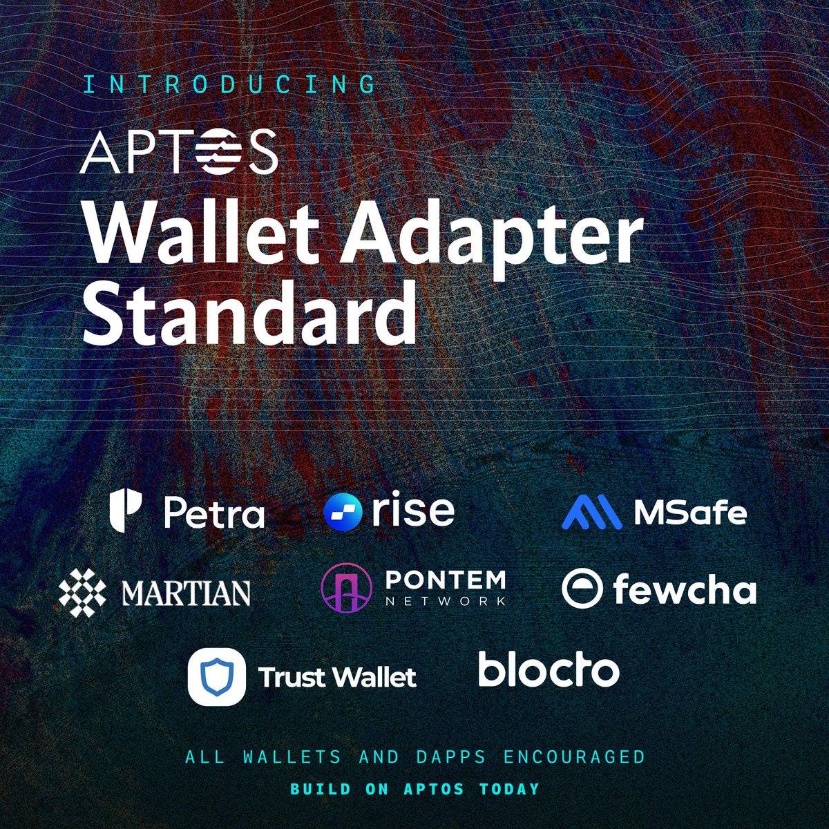 PetraWallet's tweet photo. Announcing the new @Aptos_Network Wallet Adapter Standard.

We are fully integrated so our community can expect the smoothest login flow! Nothing has changed on your end — simply enjoy the wallet experience you're used to, only improved. https://t.co/gQjsTc69HZ