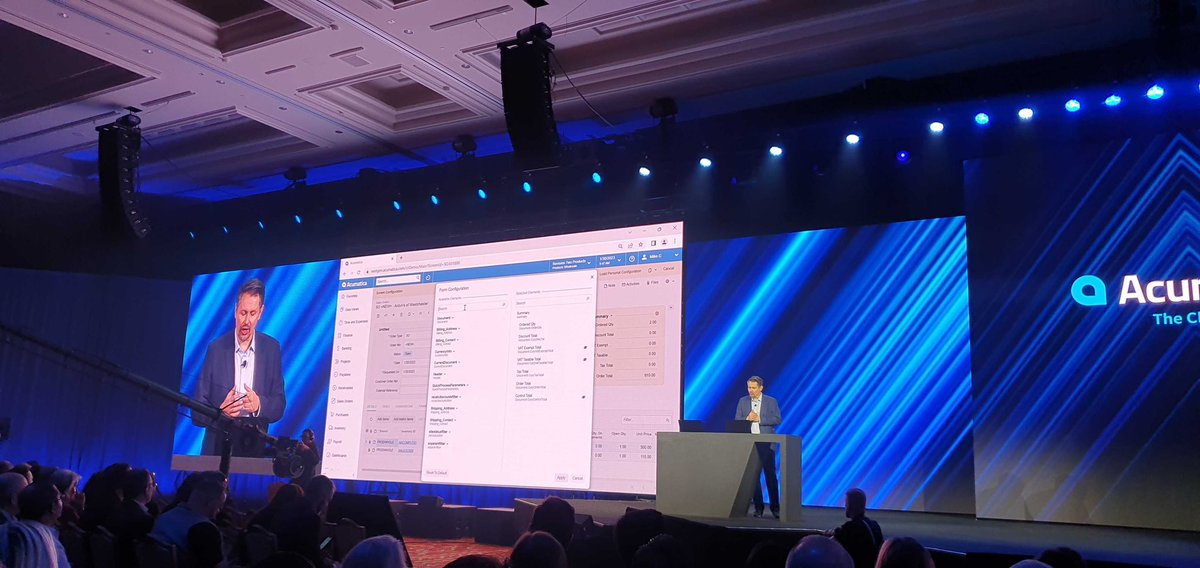 NetstockInv's tweet photo. Interesting talks by @Acumatica Founder &amp; CTO on how modern ERPs evolve. #AcumaticaSummit @kukkukb https://t.co/ncCJE00bKS