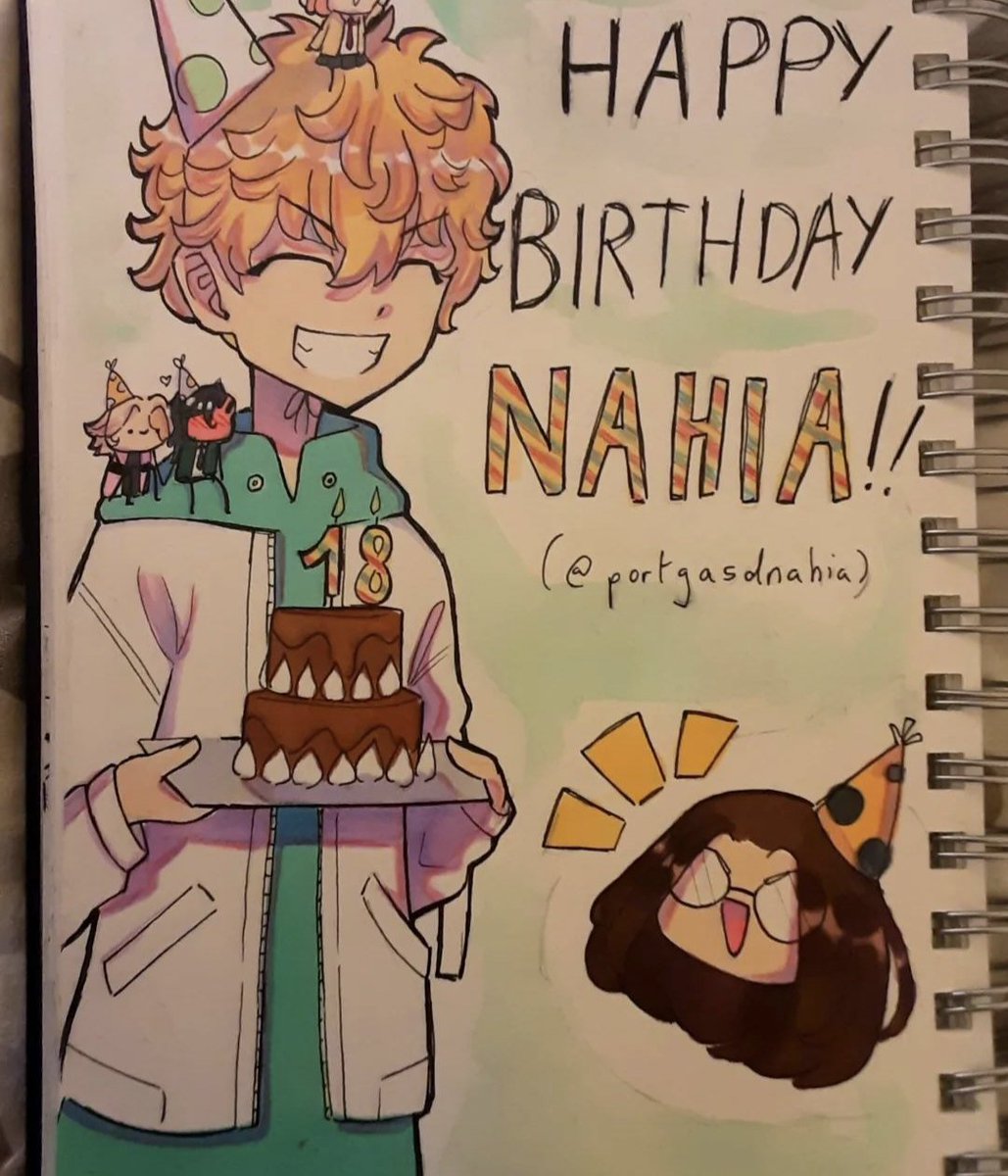 iahiaa05's tweet photo. Le plus beau cadeau d'anniversaire très clairement.
@_Itz_Hikari_ qui est une des plus belles personnes que j'ai rencontrée m'a fait un dessin de Takemichi pour mon anniversaire et en plus il y a eu Kokonui et du Takehina. https://t.co/YD7ycMA1AC
