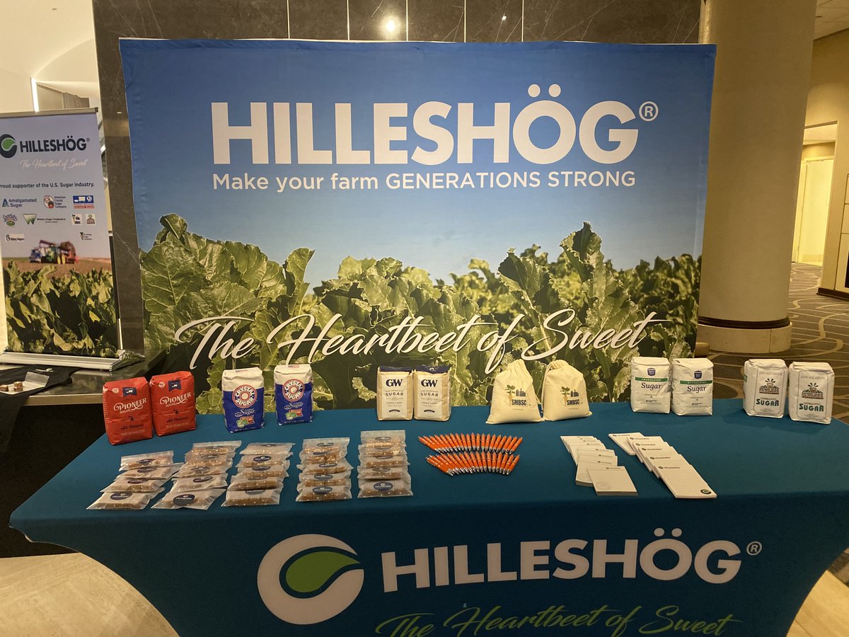 hilleshogseed's tweet image. Hilleshög Seed is a PROUD supporter of America's sugar cooperatives! 

#hilleshog #ASGA #sugarbeet