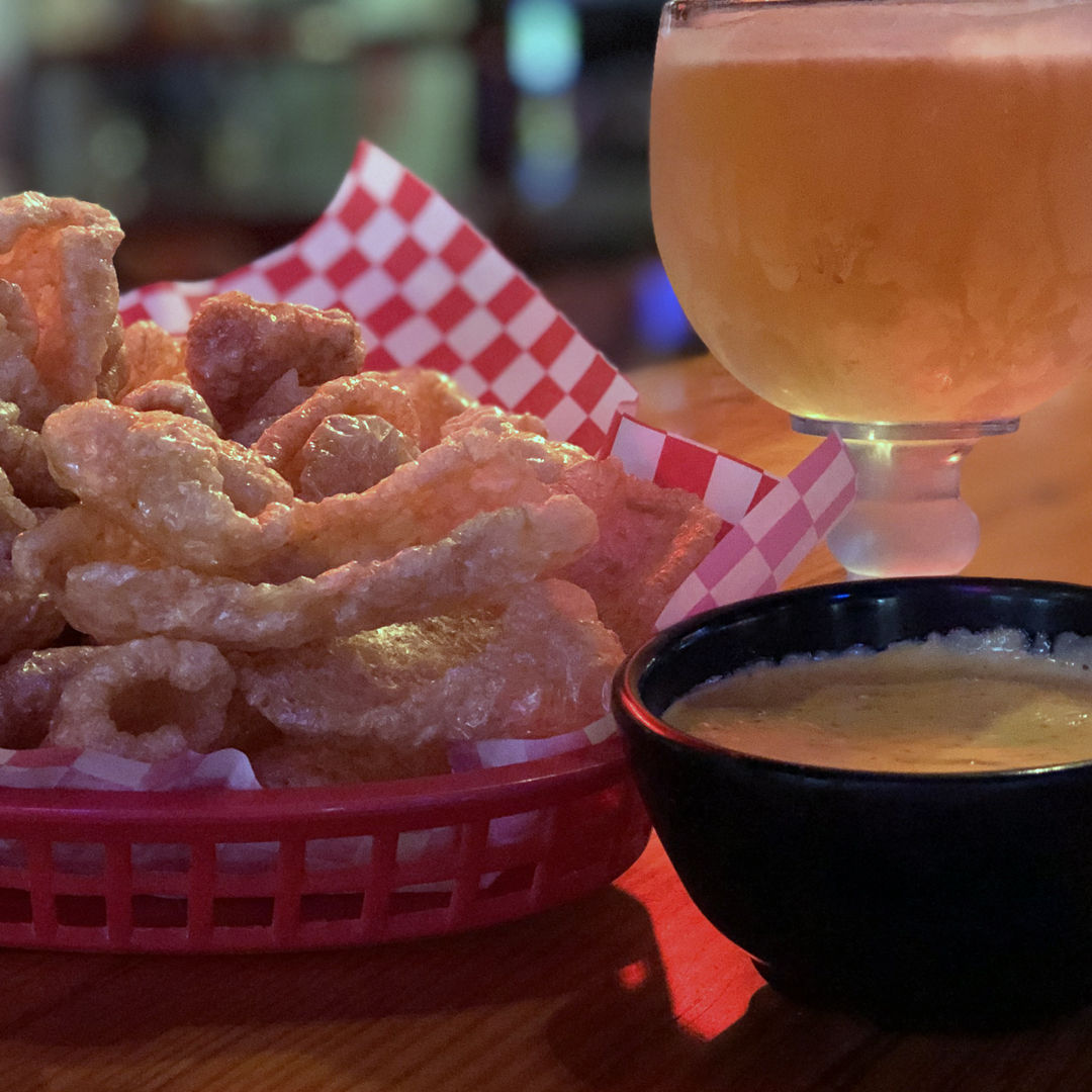 CaprockCafe's tweet photo. Game days make Monday's a little better. 🏀 Enjoy our Stuffed Jalapenos or an order of our Chicharrones and Pecos Queso while watching our Red Raiders take on Iowa State @ 8!👆❤️ #WhereTexasPlays #ThePlaceToEat #WreckEmTech https://t.co/BWrH4Nc3Qu