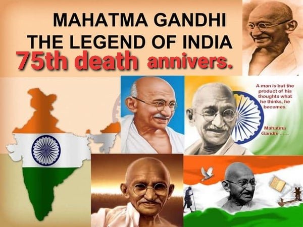 #30gennaio 1948:
75 anni fa venne ucciso
il padre della non violenza, il Mahatma
(il Santo) #Gandhi,
detto anche Bapu, che significa Padre.
                ☮️
'Vivi come se dovessi morire domani, impara come se dovessi vivere per sempre'.

#CasaLettori 
#VentagliDiParole